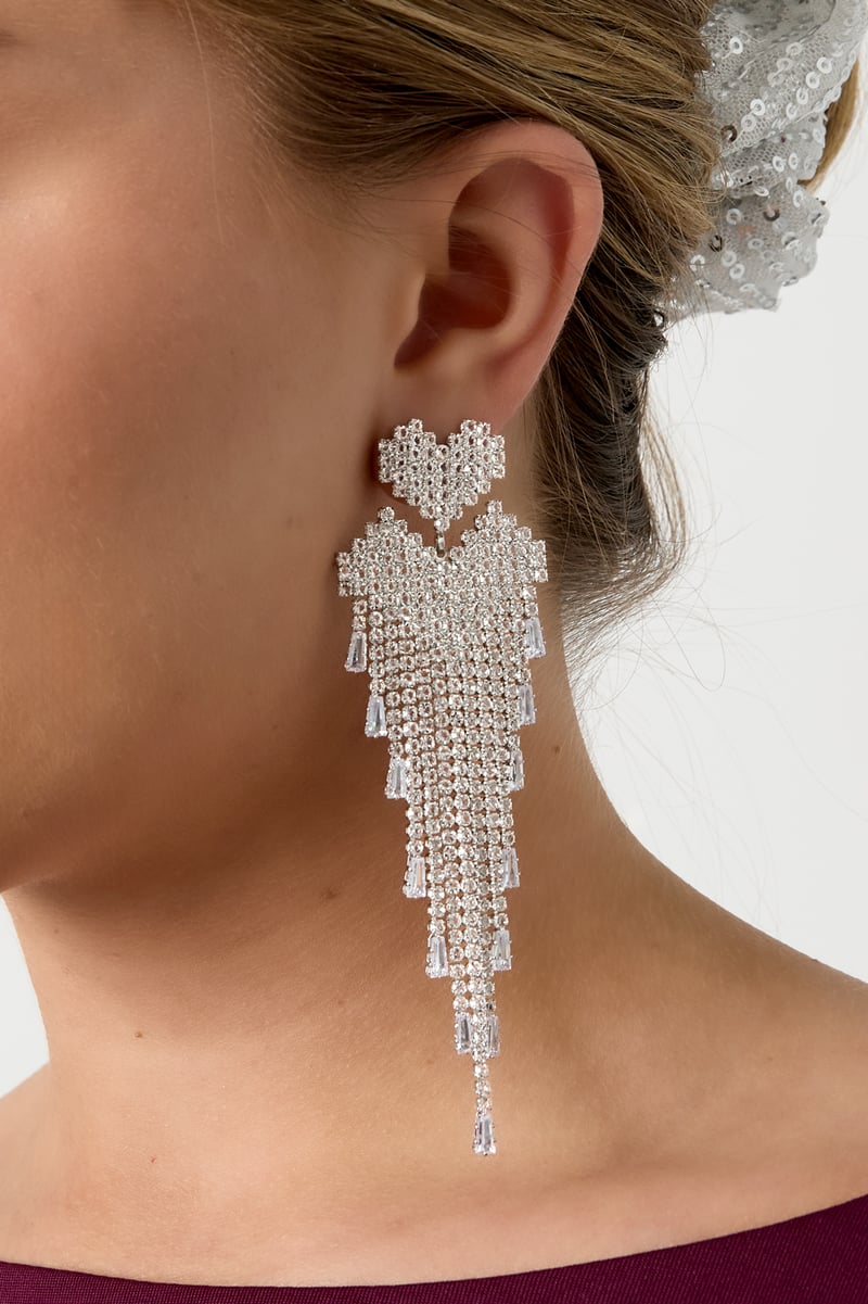 Copper Dangle Earrings Heart Casual Daily Simple Series Women's jewelry