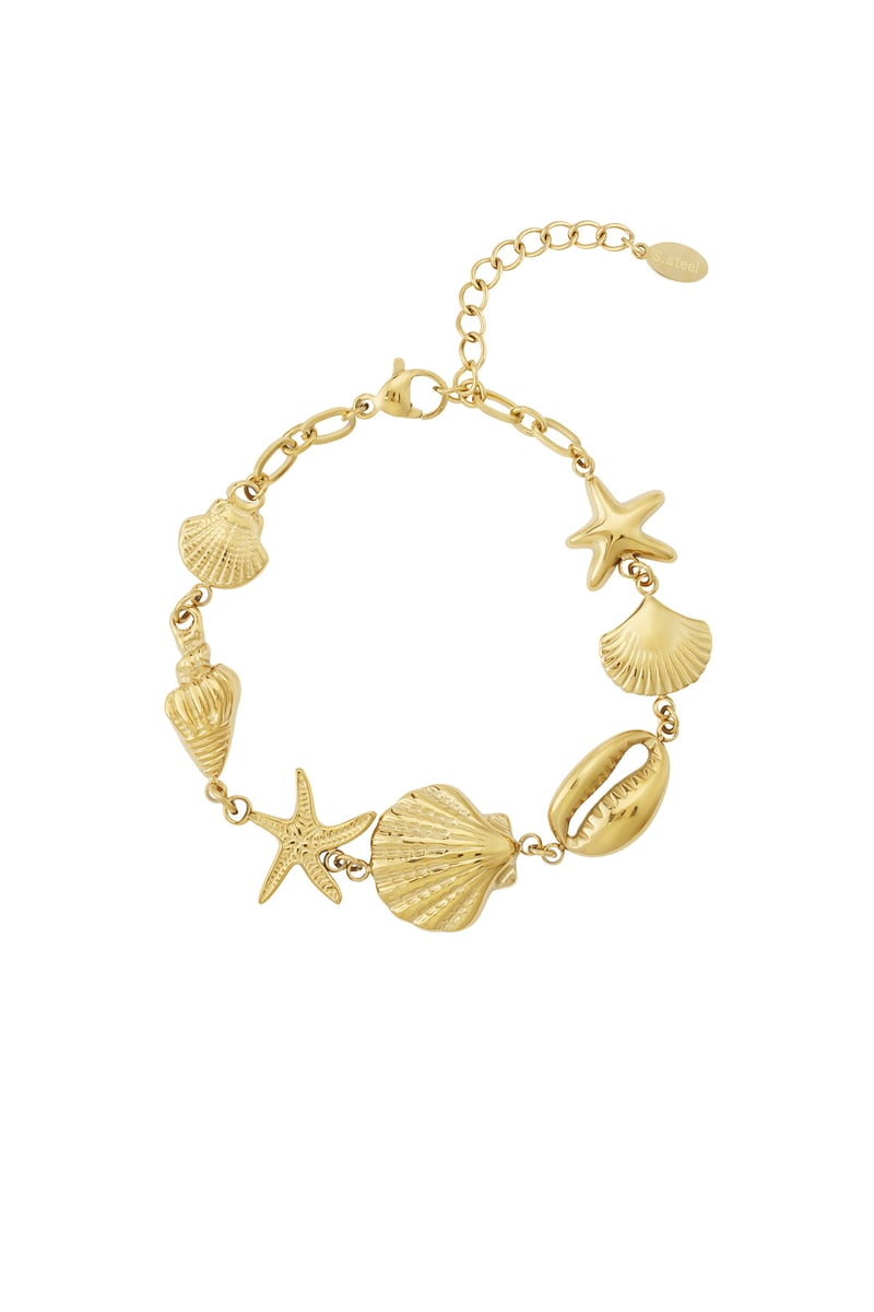 gold ocean breeze bracelet – minimalist jewelry