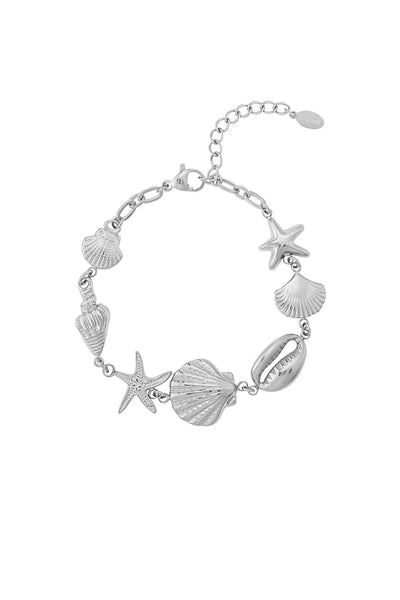 silver ocean breeze bracelet – daily wear accessory