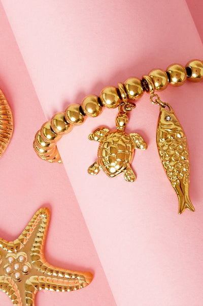 Turtle jewelry charm